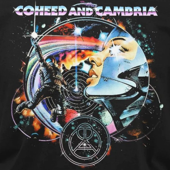 NEW Men's Coheed & Cambria 2019 Unheavenly Tour Band Shirt Size Mens XL 2-Sided